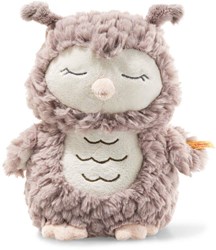 Steiff plush owl Ollie cuddly toy - Soft Cuddly Friends - 23 cm