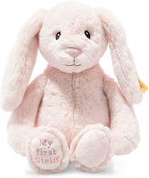 Steiff pluche My first Steiff Hoppie rabbit, pink - 26 cm