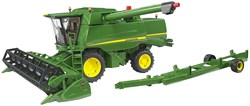 Bruder John Deere T670i toy combine harvester tractor - farm