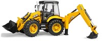 Bruder JCB 5CX eco tractor with back loader - digger toy