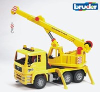 Bruder MAN crane truck - toy vehicle 42 cm scale 1:16