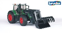 Bruder Fendt 936 Vario toy tractor with front loader - farm