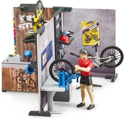Bruder bworld Bikeshop with figure (63120)