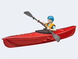 Bruder bworld Kayak with figure (63155)