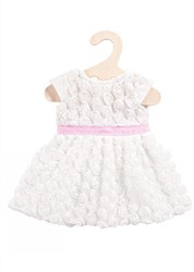 Heless Dress with roses (white/pink) size 28-35cm