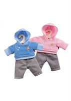 Heless doll clothing jogging suit 35-45cm baby doll outfit
