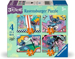 Ravensburger puzzle Disney Stitch 4in1 jigsaw cardboard kids puzzle