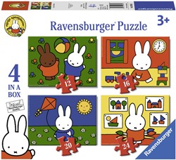 Ravensburger puzzle Miffy 4-in-1 kids puzzle cardboard 12+16+20+24 pieces