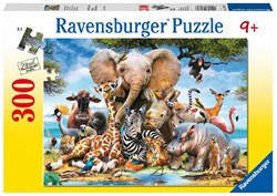 Ravensburger puzzle animals African friends - 300 pieces cardboard
