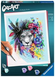 Ravensburger Painting on song Series C (trend) Trendy Lion