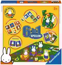 Ravensburger children's games miffy 6-in-1