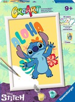 Ravensburger paint by numbers Disney Stitch - CreArt set for kids