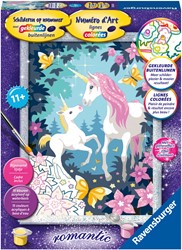 Ravensburger Painting on song Series Classic Romantic Unicorns