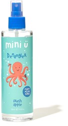 Mini U hair detangler spray for kids - vegan and fresh apple scent