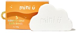 Mini U cloud bath bombs - colourful bath bombs for kids