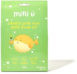 Mini U bath bomb kit - Creative toy for kids - Multicolor