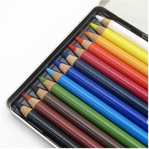 Stabilo colour pencils CarbOthello pastel 12 colours metal case-2