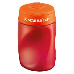 Stabilo sharpener ergonomic 3 in 1 right-handed orange pencils