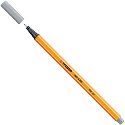 STABILO point 88 - fineliner 0,4 mm - middel koud grijs