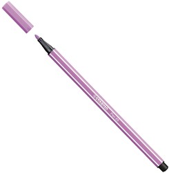 STABILO Pen 68 - premium felt-tip pen - light lilac