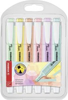 Stabilo highlighters pastel case with 6 colors swing cool-3