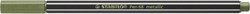Stabilo premium felt-tip pen metallic light green - Pen 68 metallic