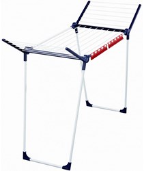 Leifheit drying rack Pegasus 150 Solid slim - standing drying rack blue 15 meter