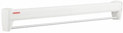 Leifheit wall drying rack Telegant 36 - 70cm - aluminium - white - clothes dryer