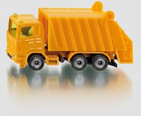Siku refuse truck toy vehicle yellow - model car - 10 cm
