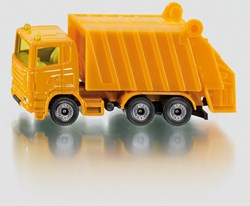Siku refuse truck toy vehicle yellow - model car - 10 cm