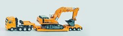 Siku Low Loader Truck with Liebherr Excavator 1:87 - construction toy