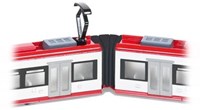 Siku tram toy red-white scale model 1:87 with details-3