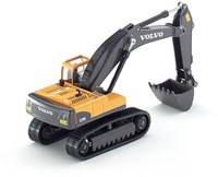 Siku Volvo excavator construction vehicle 1:50 yellow metal plastic-2