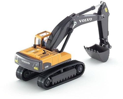 Siku Volvo excavator construction vehicle 1:50 yellow metal plastic-2