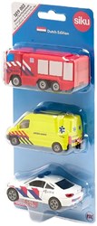 Siku emergency vehicles playset - rescue vehicles Netherlands 3 pieces