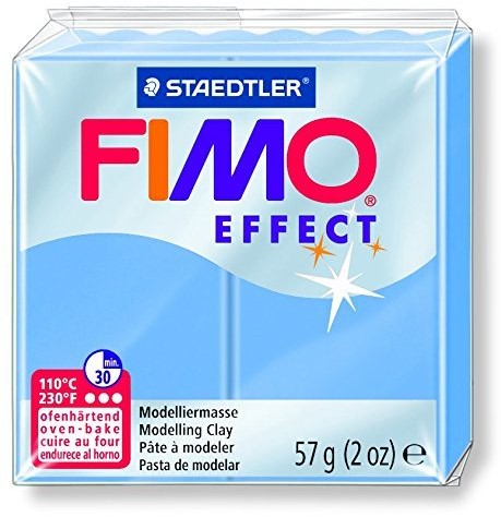 Fimo effect boetseerklei 57g blauw agaat