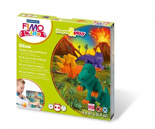 Fimo kids Form&Play ""Dino""