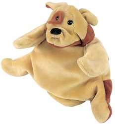 Beleduc hand puppet dog plush puppet show role play
