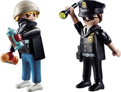 Playmobil DuoPacks - DuoPack policeman and sprinkler 70822