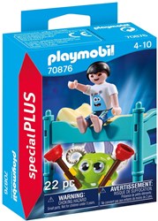 Playmobil Special Plus Child with Monster - Fantasy Play Figure Set