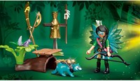 Playmobil play figure Starterpack Knight Fairy with raccoon - fantasy toy-2