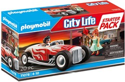 Playmobil Toy Starterpack Hot Rod Race Car 71078