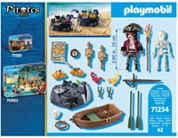 Playmobil Pirates Starterpack Pirate with Rowboat - Play Figure 71254-2
