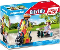 Playmobil Starterpack Rescue playset with segway - 71257