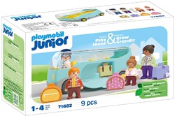 Playmobil toy bus - colorful city bus for kids