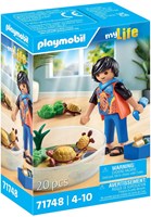 Playmobil turtle terrarium - animal building set toy