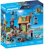 Playmobil pirate harbor playset pirate toy adventure