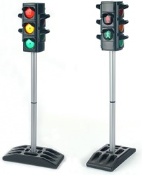 Traffic light with real light function