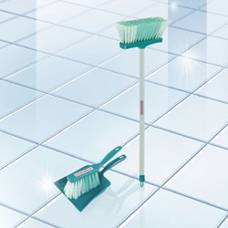 Klein Leifheit toy cleaning set - 3-piece sweeping set for kids - educational toy
