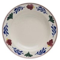 Boerenbont deep plate set - 24 cm - 6 pieces - classic dinnerware design